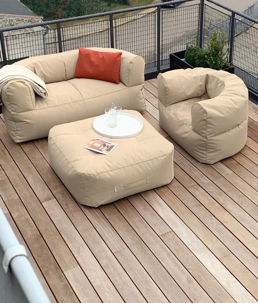 TRIMM Copenhagen Arm Strong Pouf (Puff)