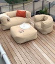 TRIMM Copenhagen Arm Strong Pouf (Puff)
