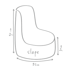 OUTBAG Sitzsack Slope Plus