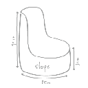 OUTBAG Sitzsack Slope Plus