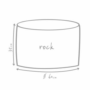 OUTBAG Sitzsack Rock Plus, mud