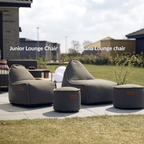 SACKit Sitzsack Cobana JUNIOR Lounge Chair & Pouf